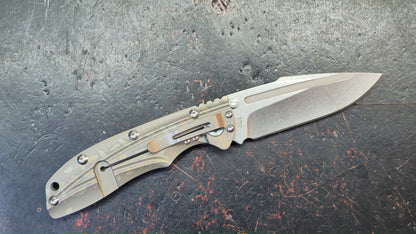 Kizer Ki412A2 Titanium Handle S35VN Blade