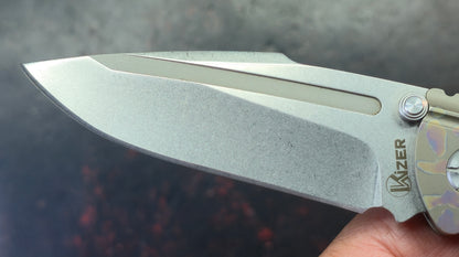 Kizer Ki412A2 Titanium Handle S35VN Blade