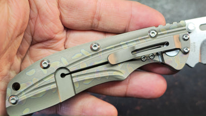 Kizer Ki412A2 Titanium Handle S35VN Blade