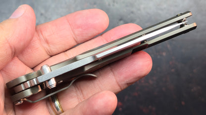 Kizer Ki412A2 Titanium Handle S35VN Blade