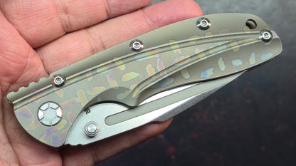 Kizer Ki412A2 Titanium Handle S35VN Blade