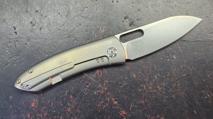 Kizer Wanderer Titanium Handle S35VN Blade