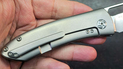 Kizer Wanderer Titanium Handle S35VN Blade