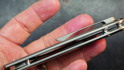 Kizer Wanderer Titanium Handle S35VN Blade