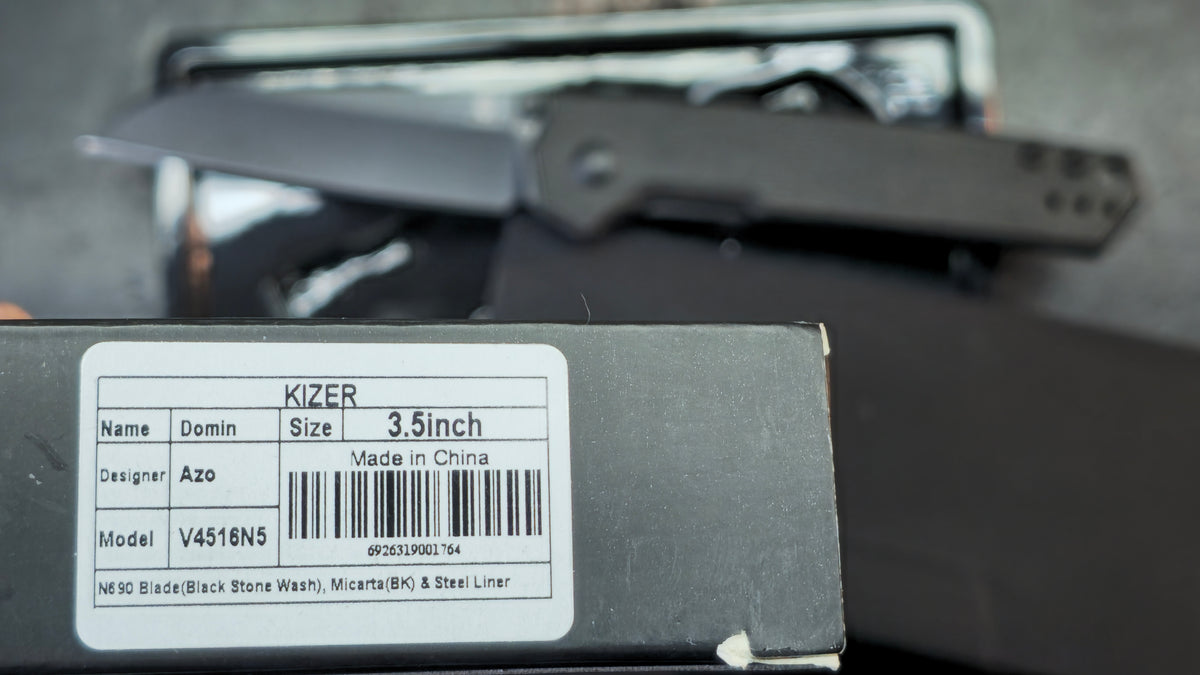 Kizer Domin Micarta Handle N690 Blade