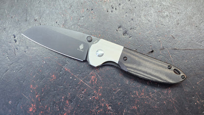 Kizer Deviant Micarta G10 Handle M390 Blade