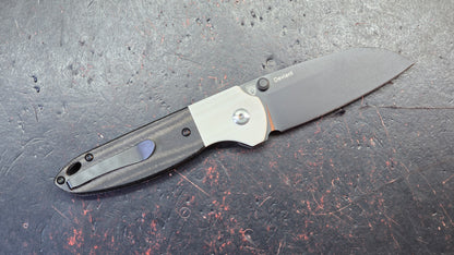 Kizer Deviant Micarta G10 Handle M390 Blade