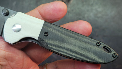 Kizer Deviant Micarta G10 Handle M390 Blade