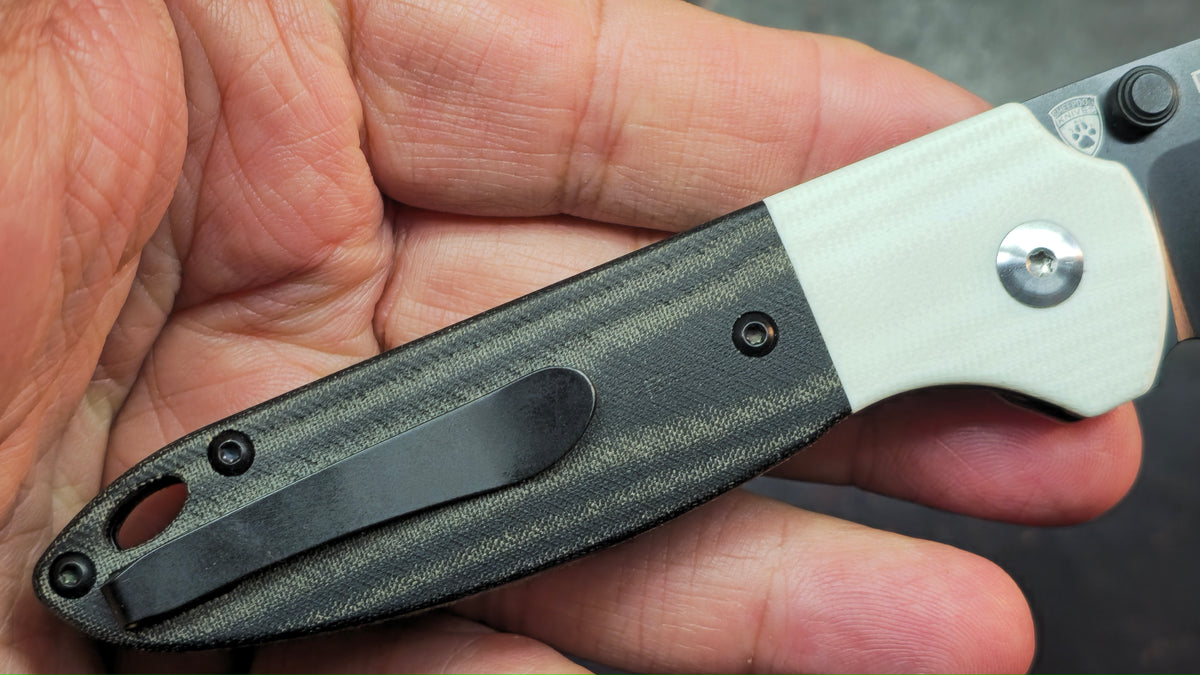 Kizer Deviant Micarta G10 Handle M390 Blade