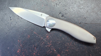 Kizer S.L.T. Titanium Handle S35VN Blade