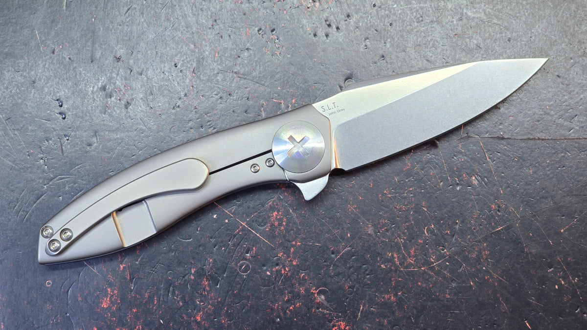 Kizer S.L.T. Titanium Handle S35VN Blade