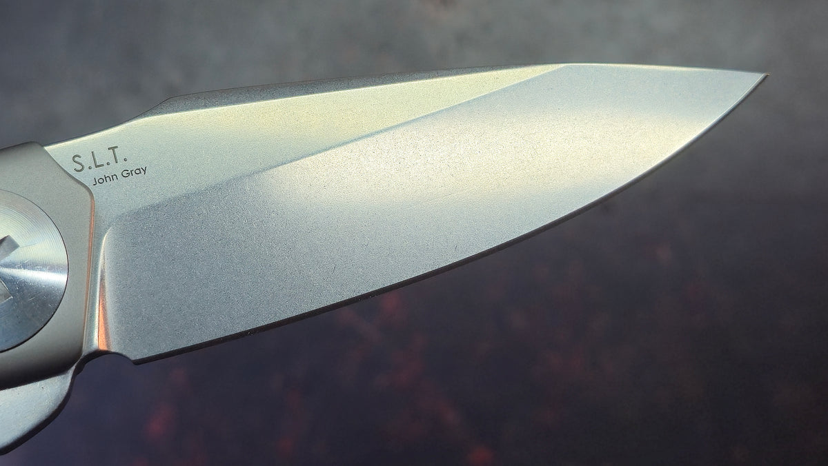Kizer S.L.T. Titanium Handle S35VN Blade