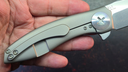 Kizer S.L.T. Titanium Handle S35VN Blade