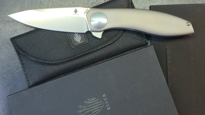 Kizer S.L.T. Titanium Handle S35VN Blade