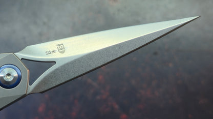 Kizer Soze Titanium Carbon Fiber Handle S35VN Blade