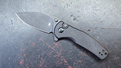 Kizer Mini Grouper Button Liner Lock G10 Handle Nitro V Blade