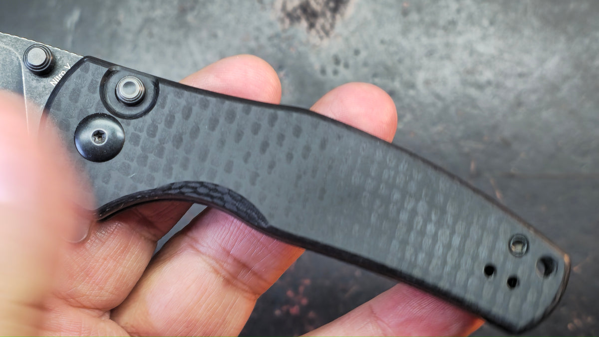 Kizer Mini Grouper Button Liner Lock G10 Handle Nitro V Blade