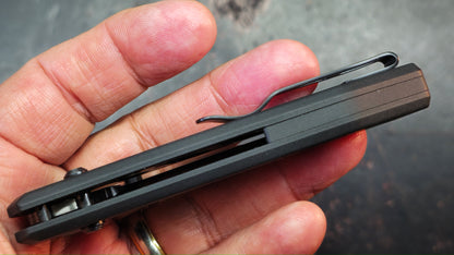 Kizer SUB-3 OBK Alum Handle 154CM Blade