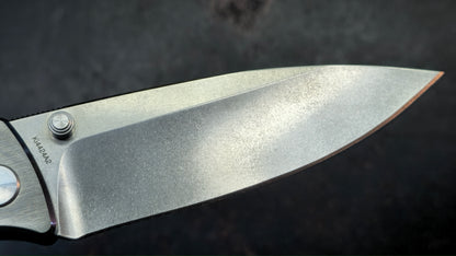 Kizer Ki4424A2 Titanium Handle S35VN Blade