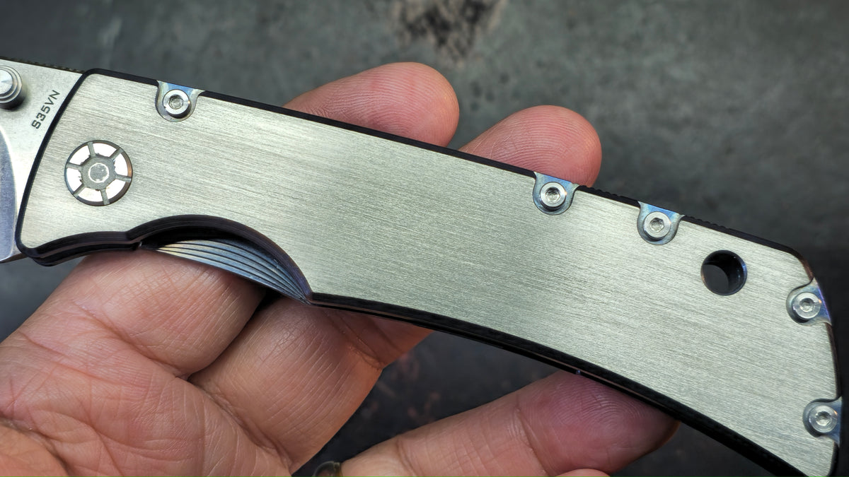 Kizer Ki4424A2 Titanium Handle S35VN Blade