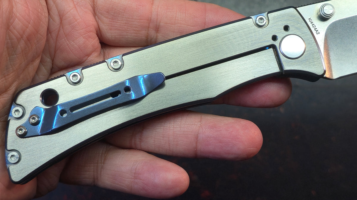 Kizer Ki4424A2 Titanium Handle S35VN Blade