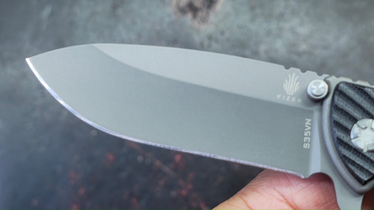 Kizer Ki4448 Titanium G10 Handle S35VN Blade