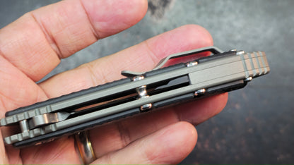 Kizer Ki4448 Titanium G10 Handle S35VN Blade