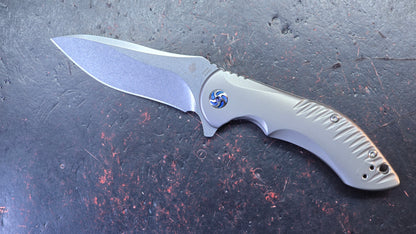 Kizer Alter Ego Titanium Handle S35VN Blade