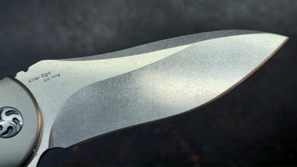 Kizer Alter Ego Titanium Handle S35VN Blade