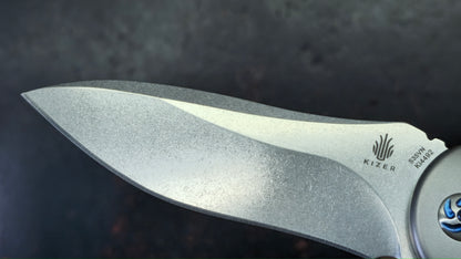 Kizer Alter Ego Titanium Handle S35VN Blade