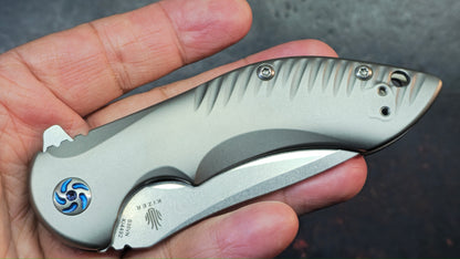 Kizer Alter Ego Titanium Handle S35VN Blade