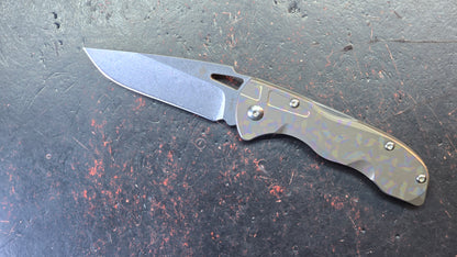 Kizer Ki3306 Titanium Handle AUS8 Blade