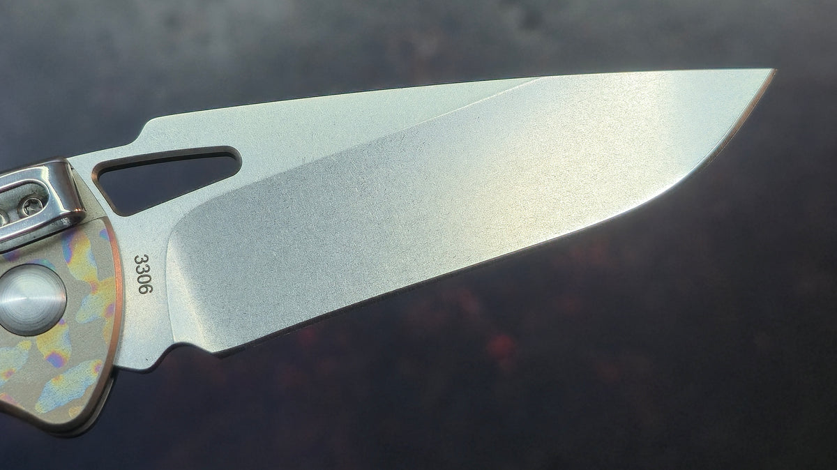 Kizer Ki3306 Titanium Handle AUS8 Blade