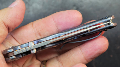 Kizer Rugiada Titanium Handle S35VN Blade