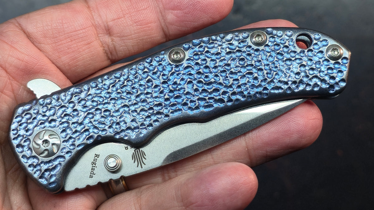Kizer Rugiada Titanium Handle S35VN Blade