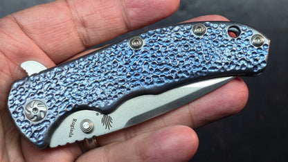 Kizer Rugiada Titanium Handle S35VN Blade