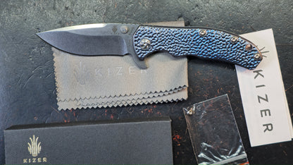 Kizer Rugiada Titanium Handle S35VN Blade