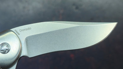 Kizer Dorado (Skully) Titanium Handle S35VN Blade