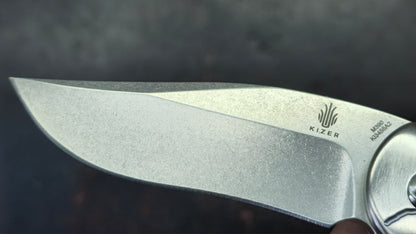 Kizer Dorado (Skully) Titanium Handle S35VN Blade