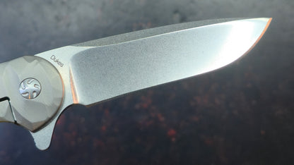 Kizer Dukes Titanium Handle S35VN Blade