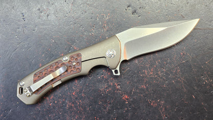 Kizer I.F.T. - L Titanium G10 Handle S35VN Blade