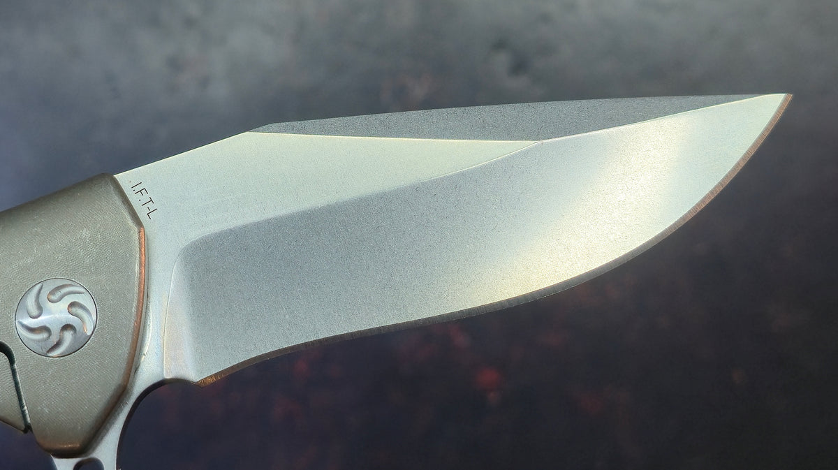 Kizer I.F.T. - L Titanium G10 Handle S35VN Blade