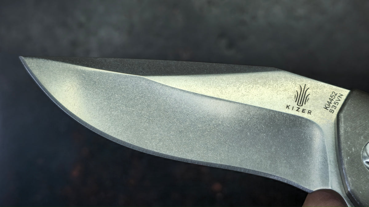 Kizer I.F.T. - L Titanium G10 Handle S35VN Blade