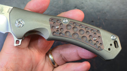 Kizer I.F.T. - L Titanium G10 Handle S35VN Blade