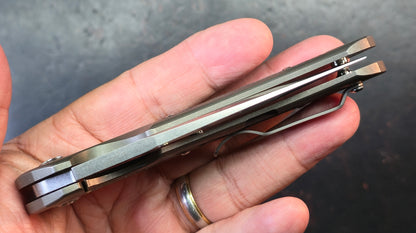 Kizer I.F.T. - L Titanium G10 Handle S35VN Blade