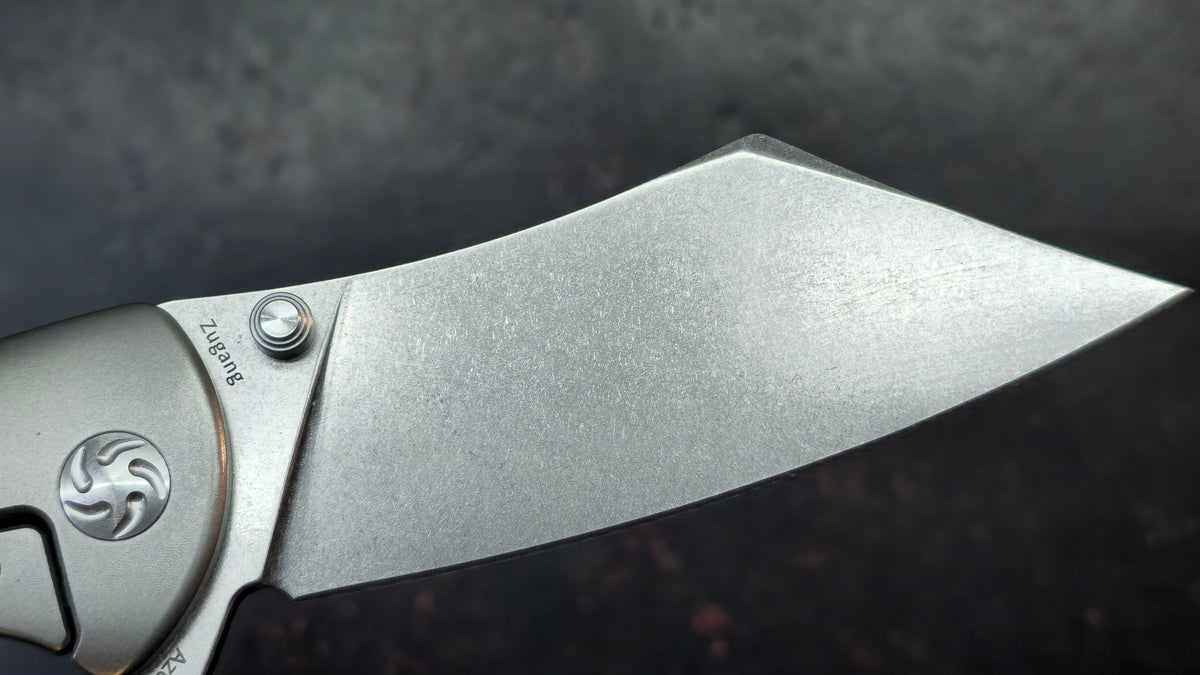 Kizer Zugang Titanium Handle S35VN Blade