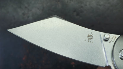Kizer Zugang Titanium Handle S35VN Blade