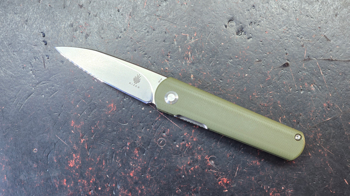 Kizer Feist G10 Handle BD1N Blade