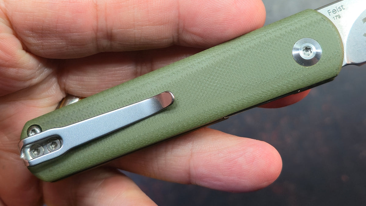 Kizer Feist G10 Handle BD1N Blade
