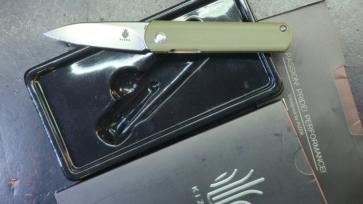 Kizer Feist G10 Handle BD1N Blade